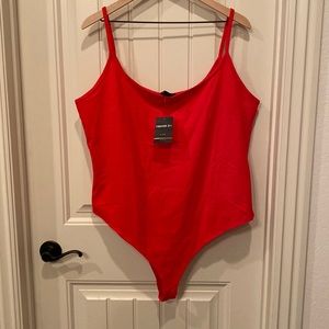 NWT Red Forever 21 Bodysuit 3X